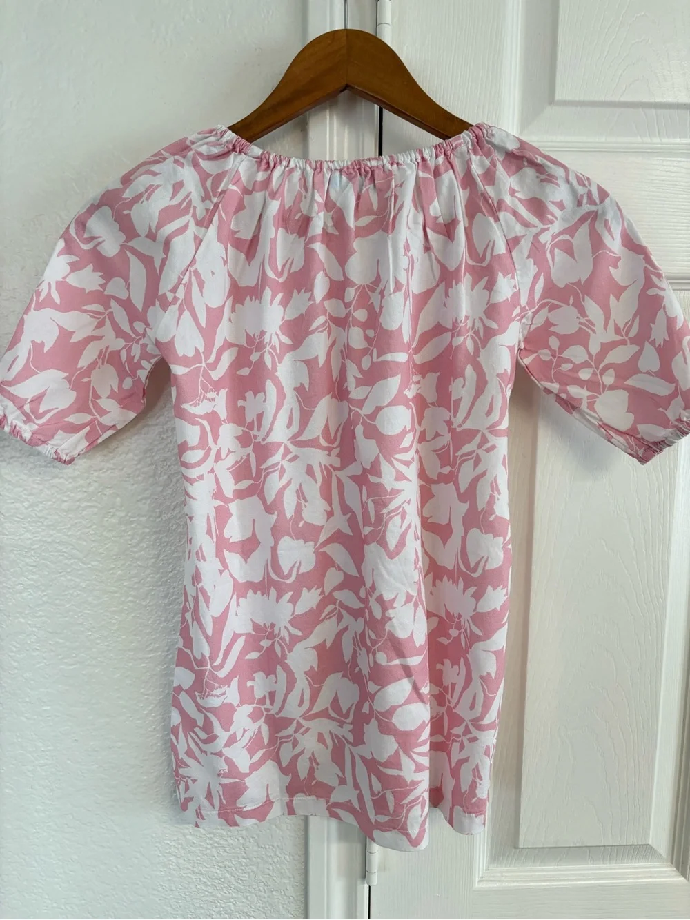 La Paloma‎ Floral Puff Sleeve Mini Dress Size 4-5Y